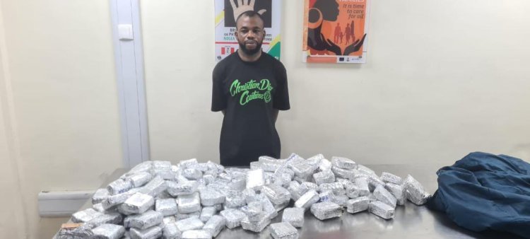 NDLEA intercepts drugs hidden in winter jackets, cream at Lagos airport